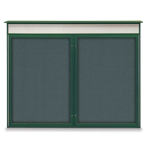 Single Door Enclosed Indoor Letterboard